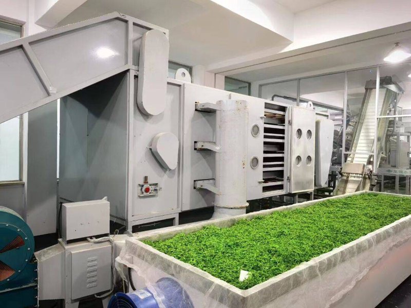 茶叶炒干机：现代制茶工艺的重要革新